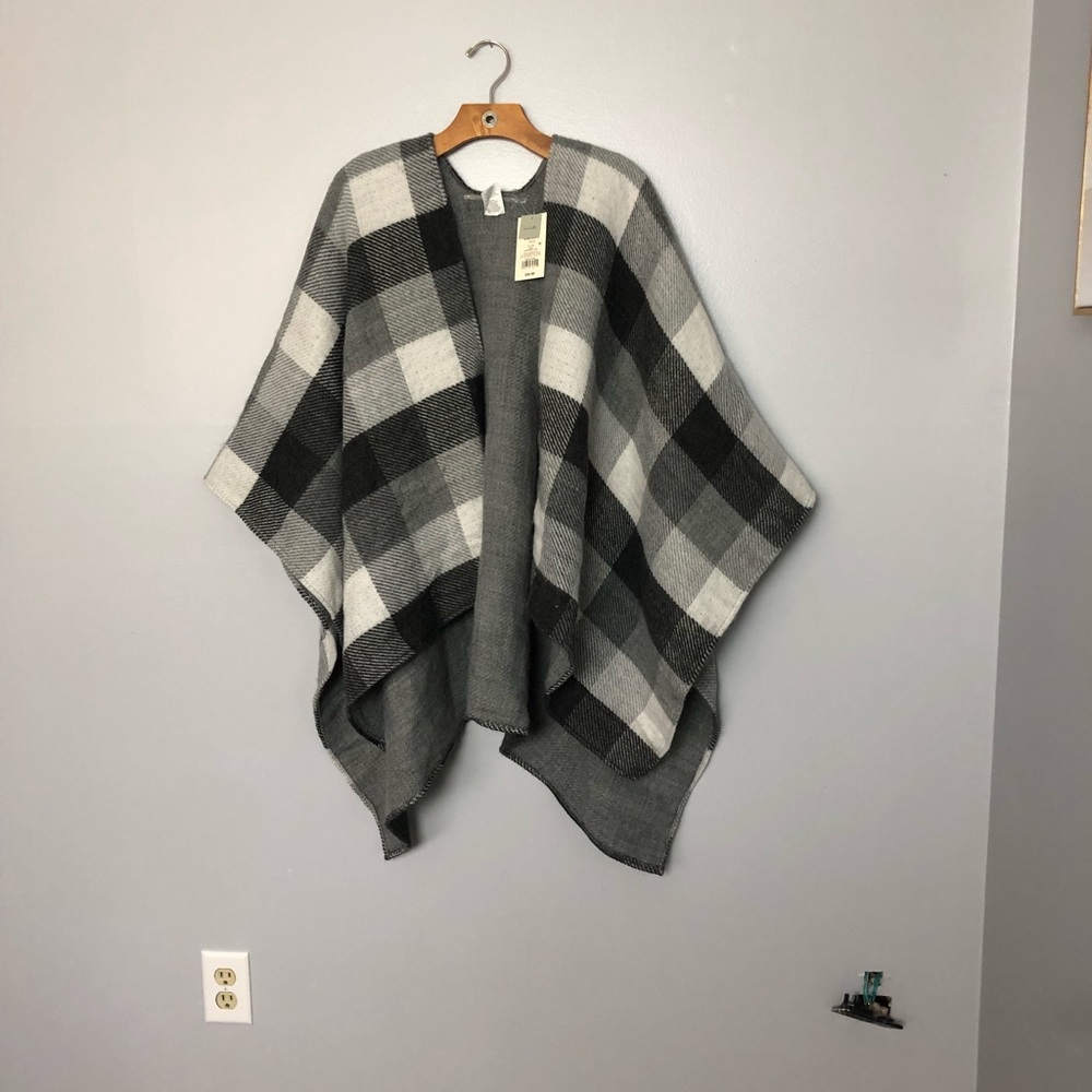 Fleece kimono